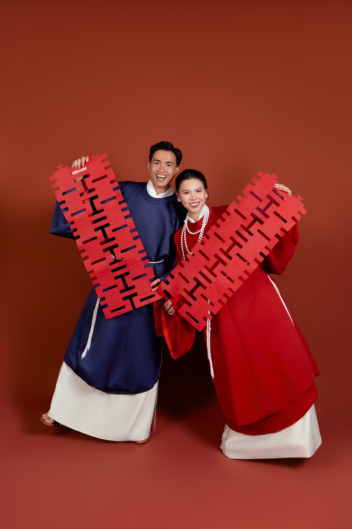 Chữ Song Hỷ Đỏ - May Mắn & Viên Mãn